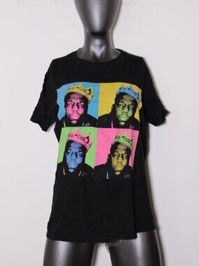 The Notorious B.I.G. "Crown Pop Art" Andy Warhol-style t-shirt